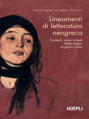 cover image of Lineamenti di letteratura neogreca